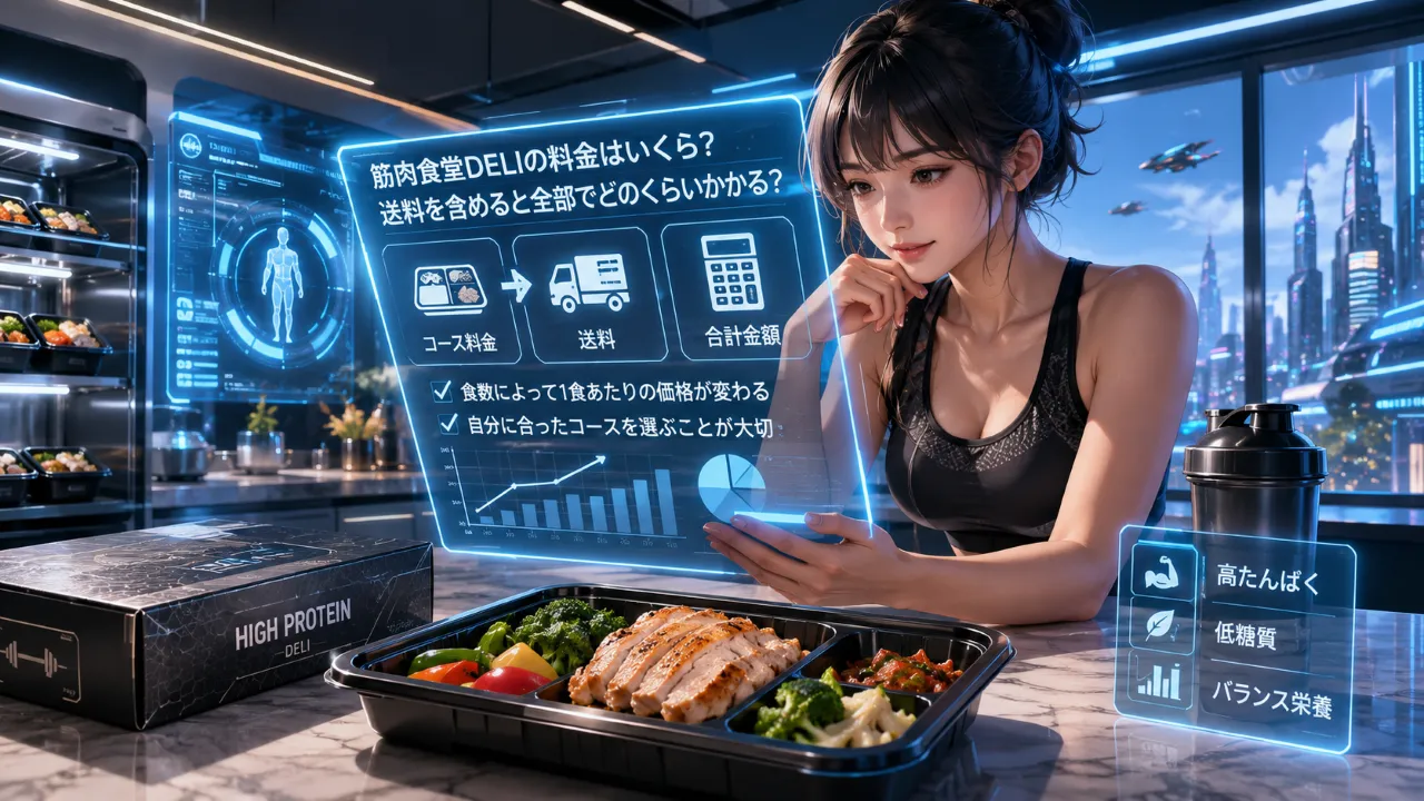 筋肉食堂DELIの料金を解説｜送料・1食あたりの費用をわかりやすく紹介